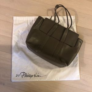3.1 Phillip Lim Clay Leather 31 Hour Satchel Bag